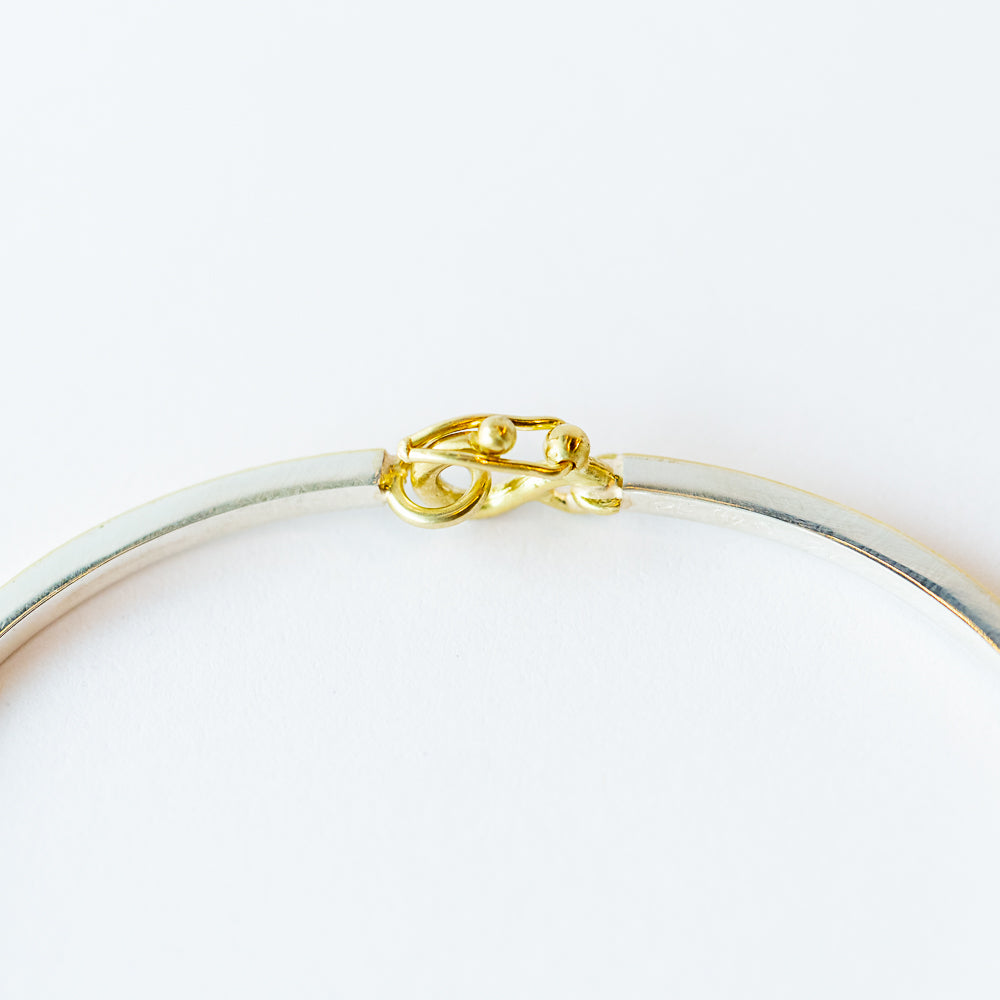 South Sea Pearl Bangle with Diamonds