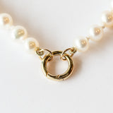 Zoe Chicco | Freshwater Cultured Pearl Bracelet with Charm Enhancer Clasp