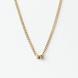Zoe Chicco | Emerald Cut Diamond Necklace