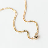 Zoe Chicco | Emerald Cut Diamond Necklace