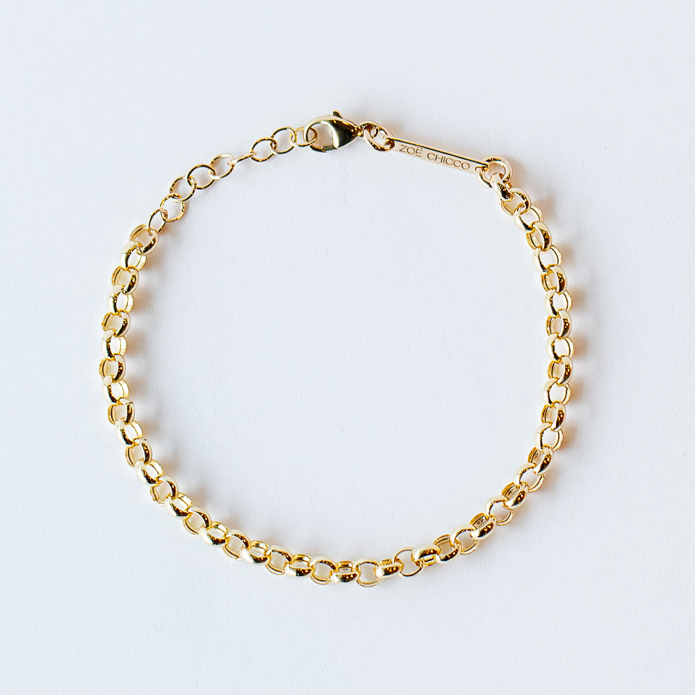 Zoe Chicco | Large Rolo Bracelet