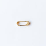 Zoe Chicco | Medium Oval Charm Push Lock Enhancer