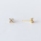 Zoe Chicco | Quad Prong-Set Diamond Stud Earrings