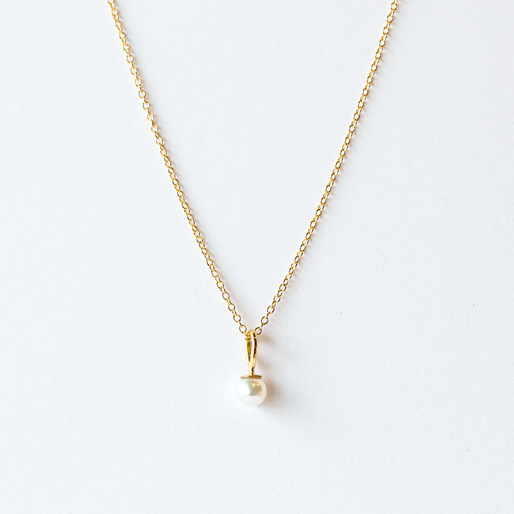 Zoe Chicco | Single White Pearl Charm