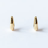 Zoe Chicco | Tapered Gold Hoop Earrings