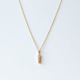 Zoe Chicco | Three Vertical Diamond Charm