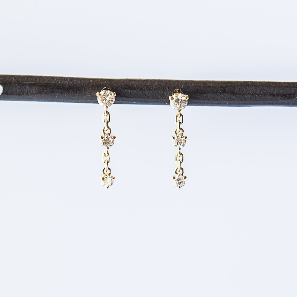 Diamond Cascade Earrings