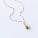 Diamond Twine Pendant Necklace
