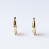 Junior Helium Teardrop Hoop Earrings