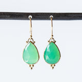 Chrysoprase Drop Earrings