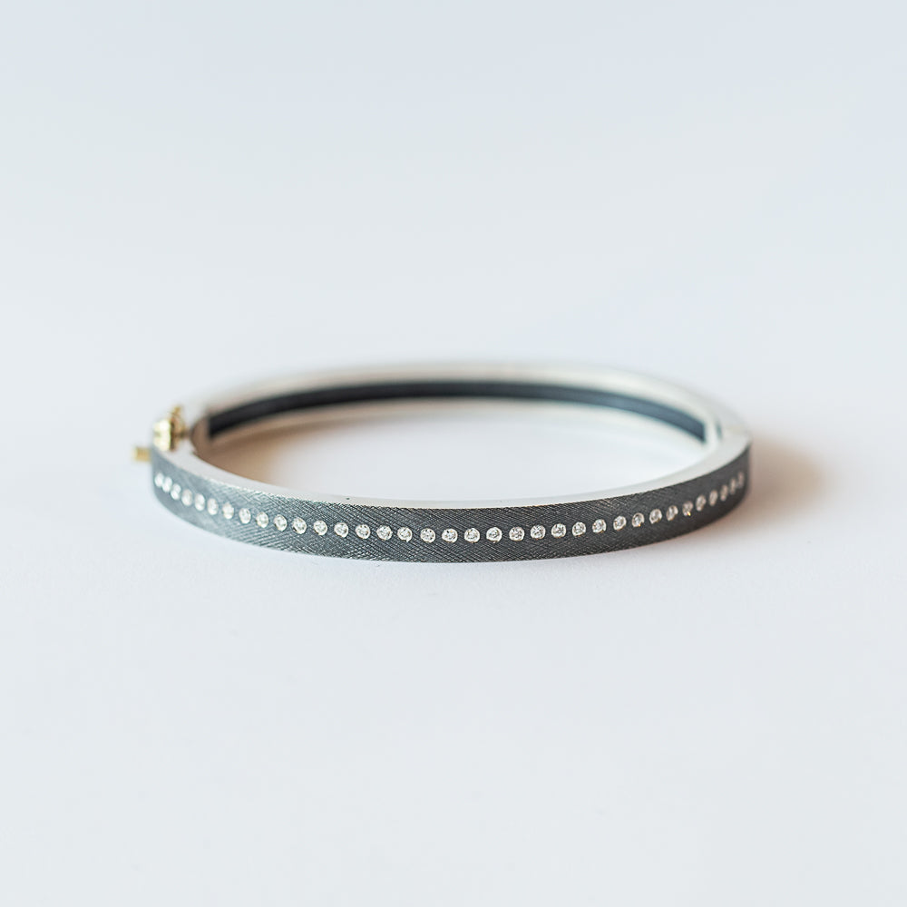 Adam 6mm Diamond Bangle
