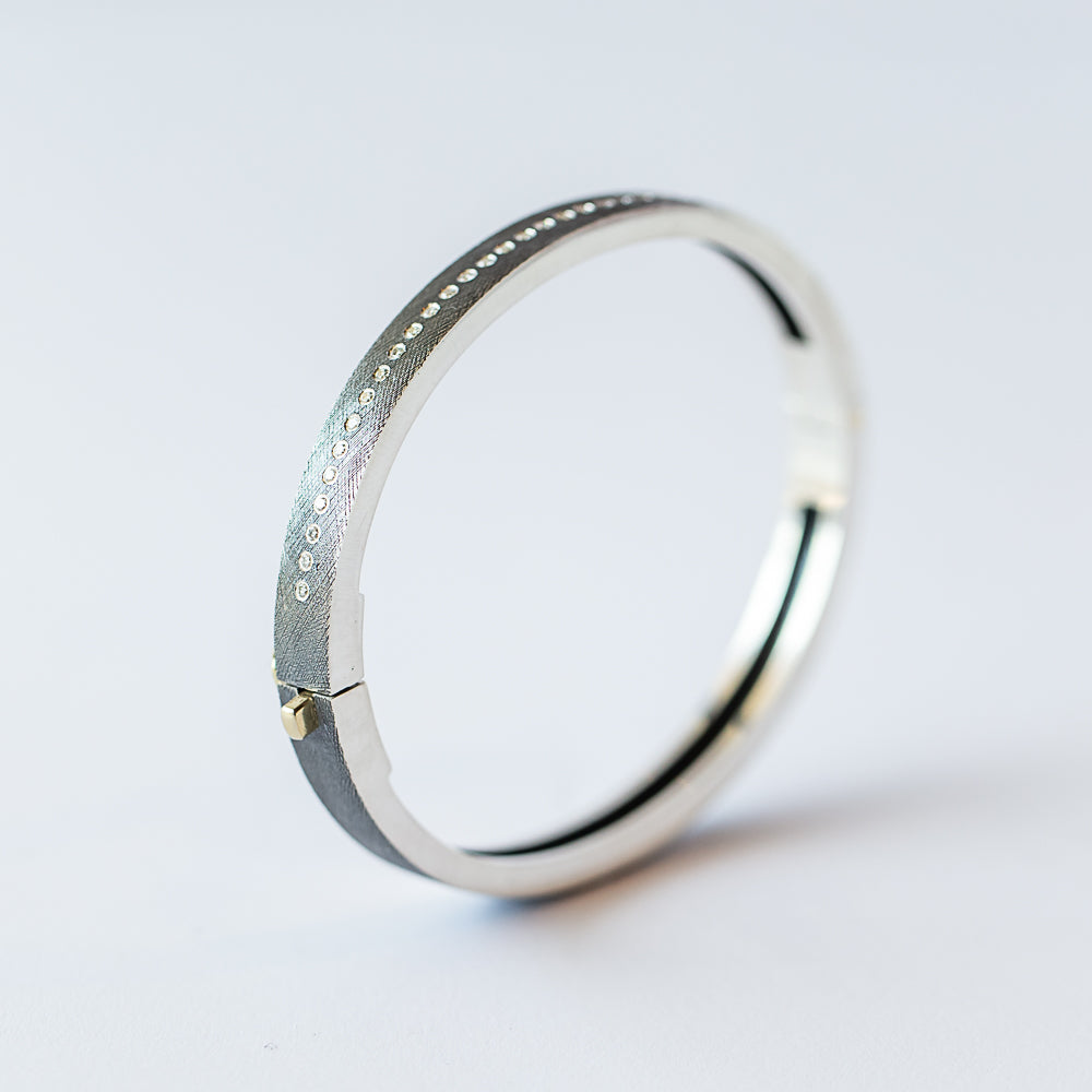 Adam 6mm Diamond Bangle