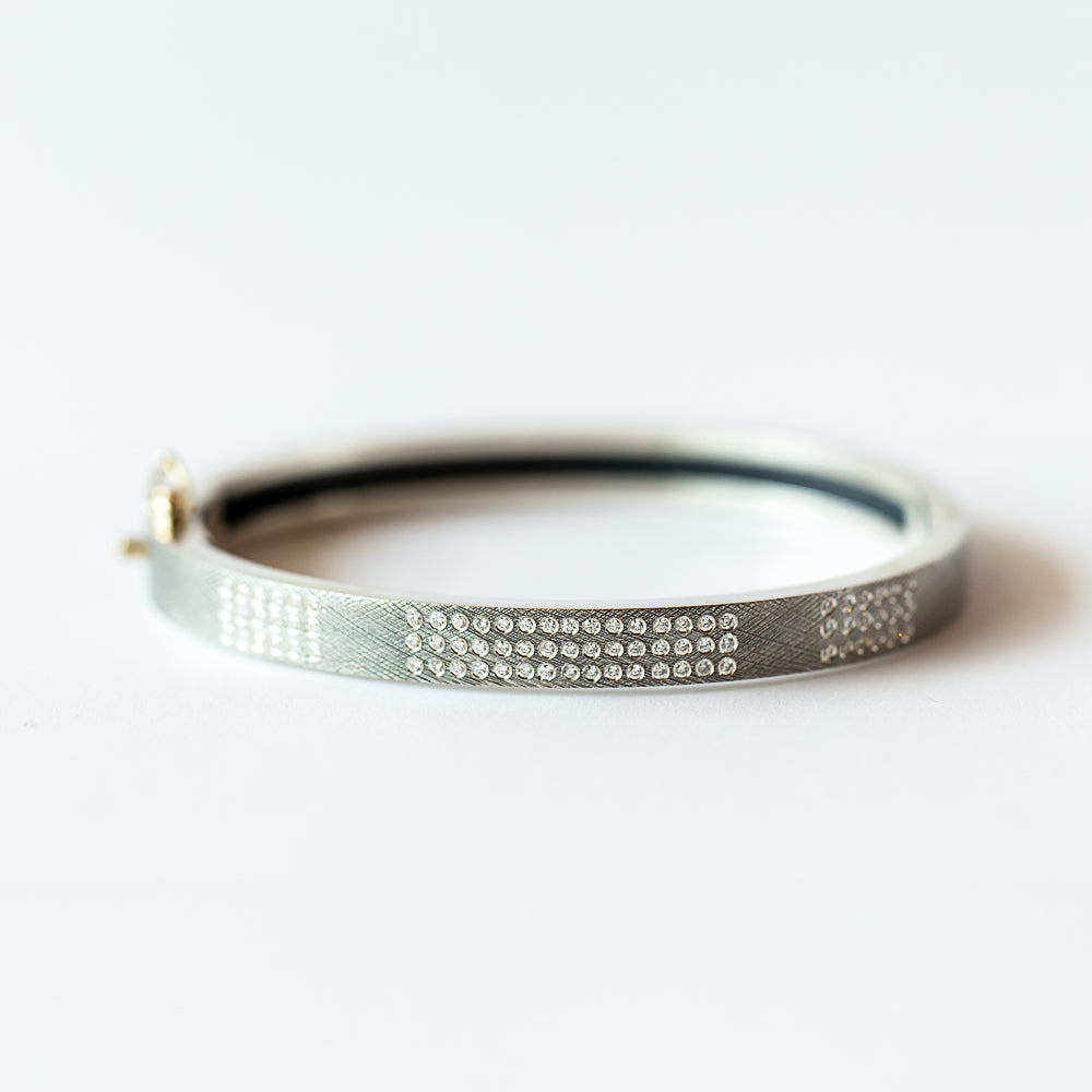 Iman 6mm Diamond Bangle