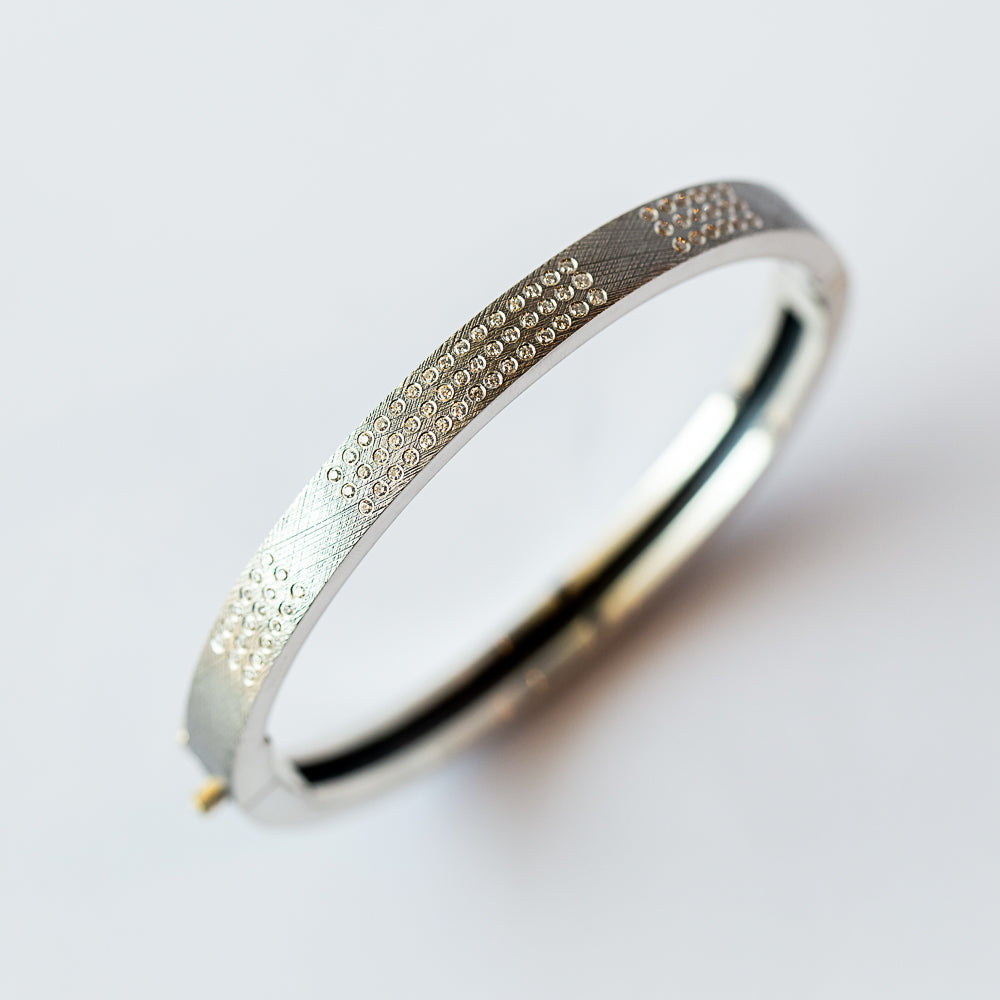 Iman 6mm Diamond Bangle