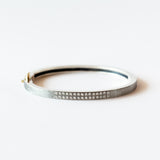 Iman 4mm Diamond Bangle