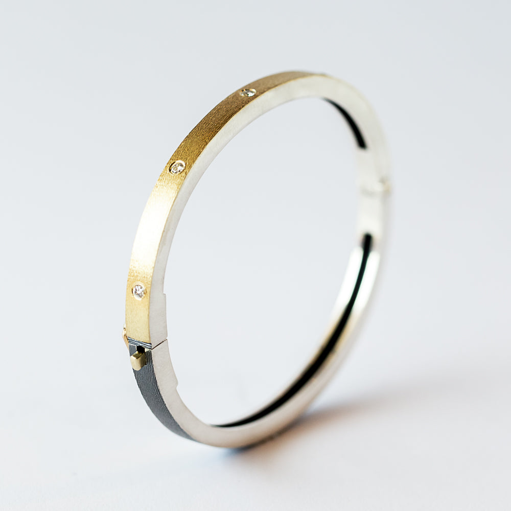 Olly 4mm Diamond Bangle