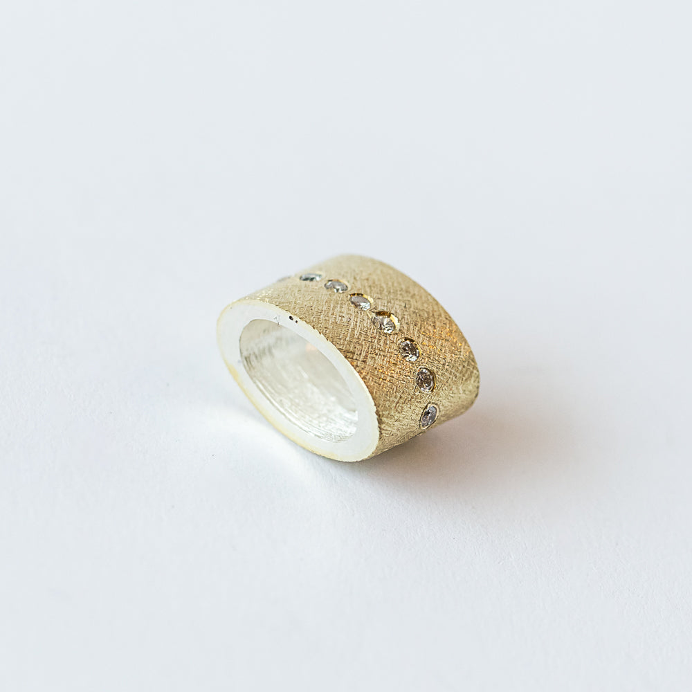 Diamond Rondelle Pendant