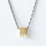 Diamond Rondelle Pendant