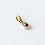 Valerie Black Diamond Dot Pendant