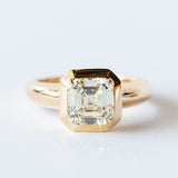 Asscher-Cut Cori Ring