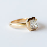 Asscher-Cut Cori Ring