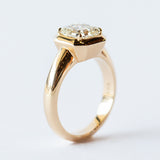 Asscher-Cut Cori Ring