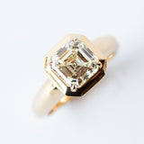 Asscher-Cut Cori Ring
