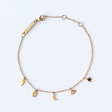 Zoe Chicco | Itty Bitty Dangling Charm Bracelet