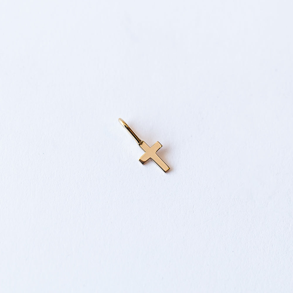 Zoe Chicco | Midi Bitty Cross Charm