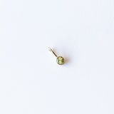 Zoe Chicco | Bezel Set 3mm Peridot Charm