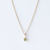 Zoe Chicco | Bezel Set 3mm Peridot Charm