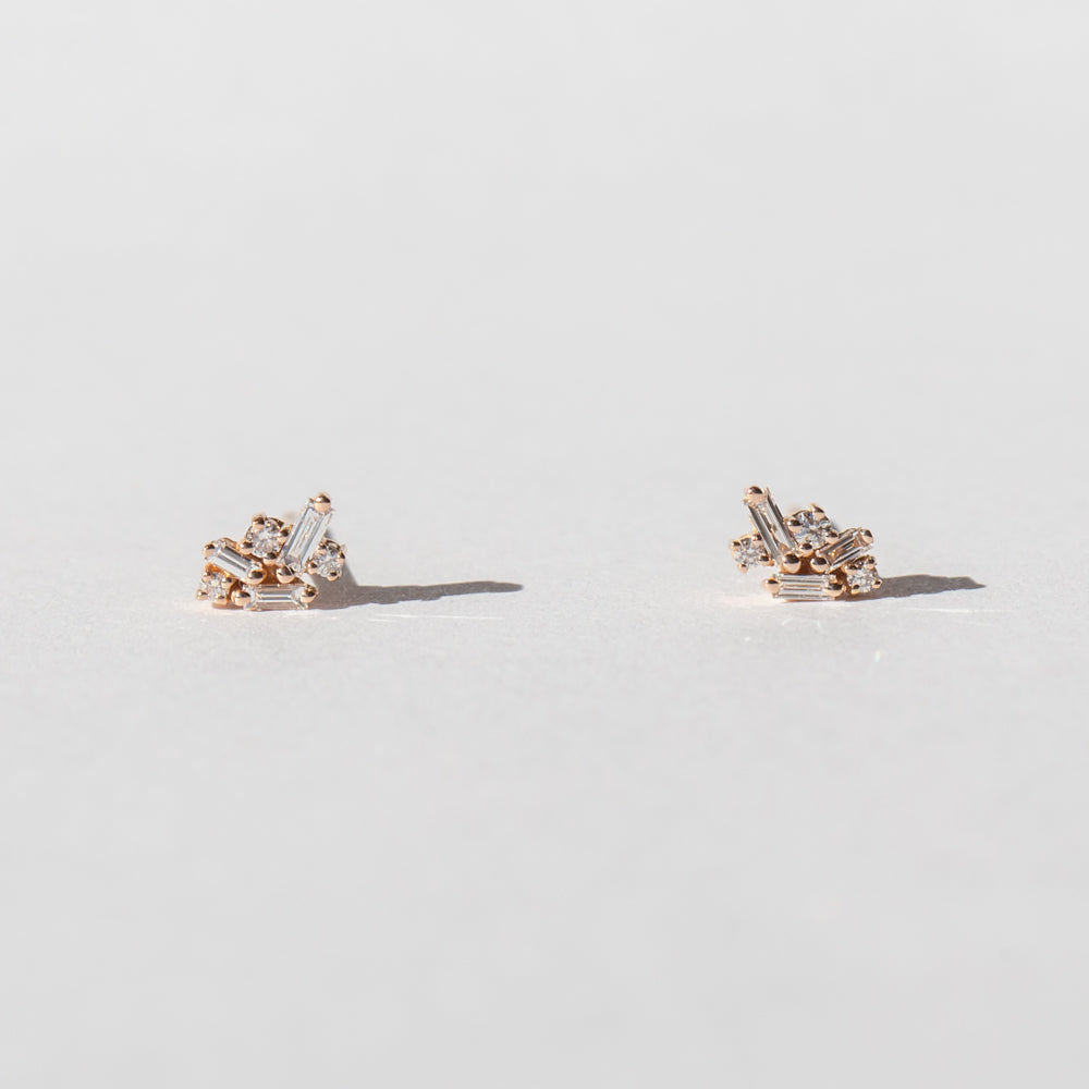 Suzanne Kalan | 18k Felicity Diamond Stud Earrings