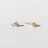 Suzanne Kalan | 18k White Diamond Signature Stud Earrings