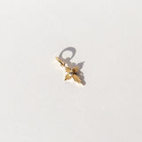 Croix Lumiere Cross Charm with Diamond