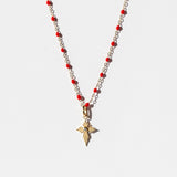 Croix Lumiere Cross Charm with Diamond