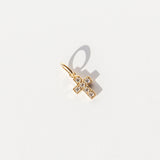 Diamond Cross Charm