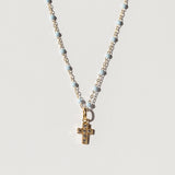 Diamond Cross Charm