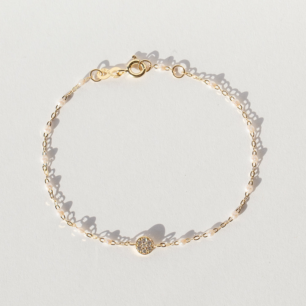 Classic Puce Diamond Bracelet, Opal