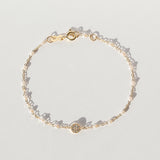 Classic Puce Diamond Bracelet, Opal