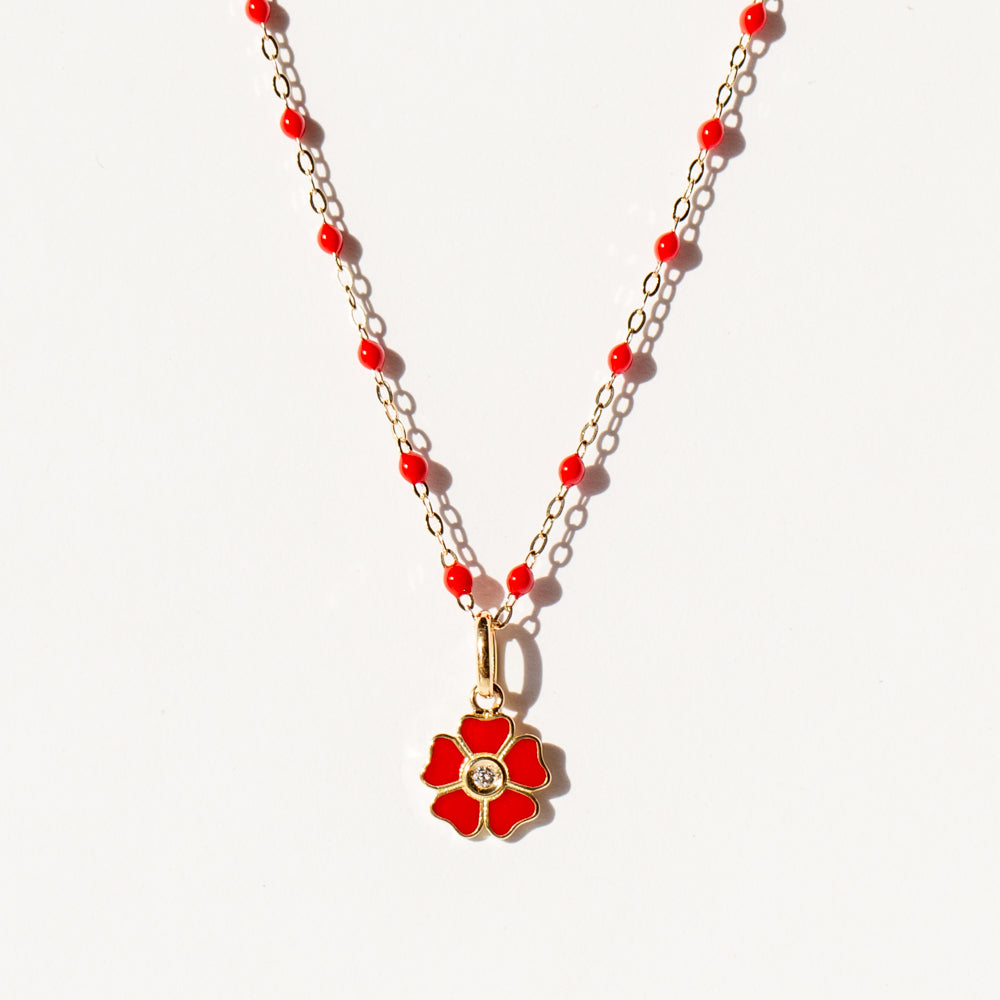 Flower Charm, Poppy