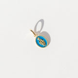 Madone (Mary) Charm, Blue