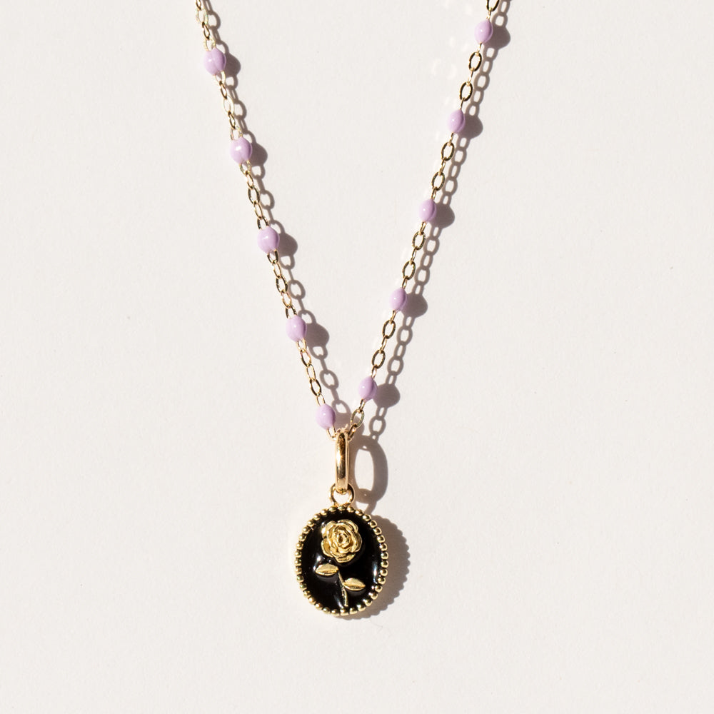 Rose Charm, Black