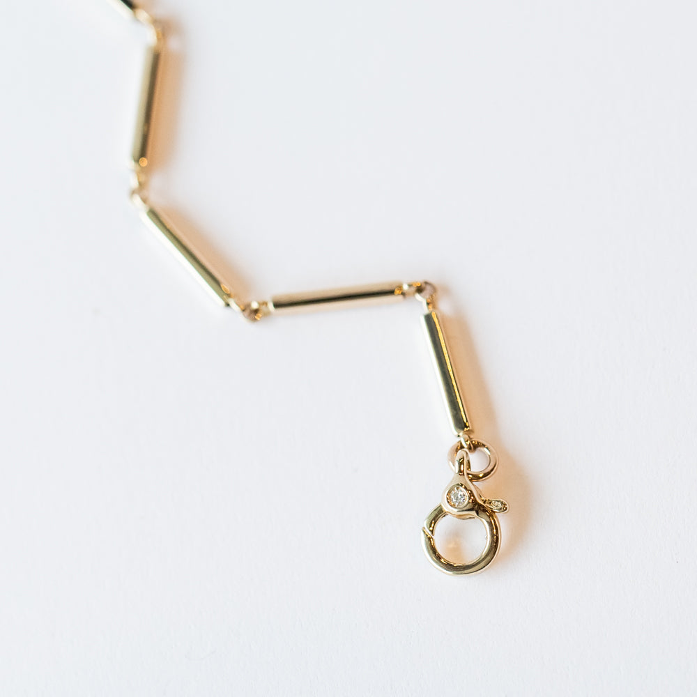 Zoe Chicco | Linked Bar Bracelet
