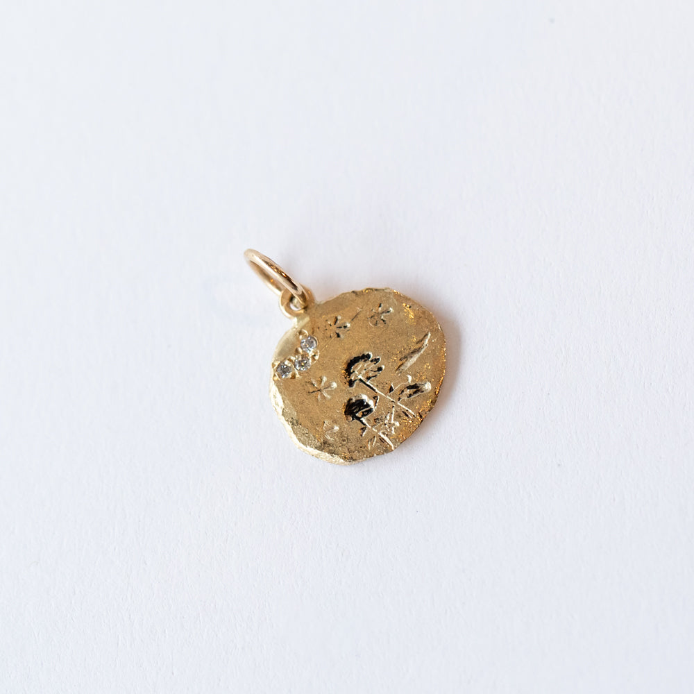 Victoria Cunningham | Small Disc Dandelion Meadow Charm