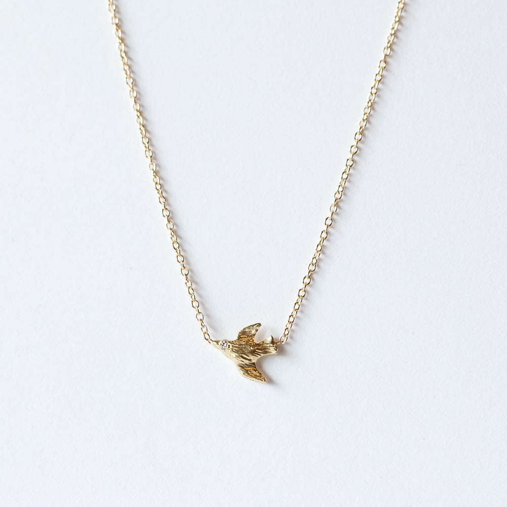 Victoria Cunningham | Tiny Bird Necklace