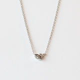 Bezel Zoe Chicco | Marquise and Prong Set Trio Diamond Necklace