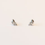 Zoe Chicco | Marquise and Prong Set Trio Diamond Stud Earrings