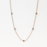 Zoe Chicco | Floating Diamond Chain Necklace