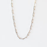 Zoe Chicco | Small Paperclip Chain Necklace