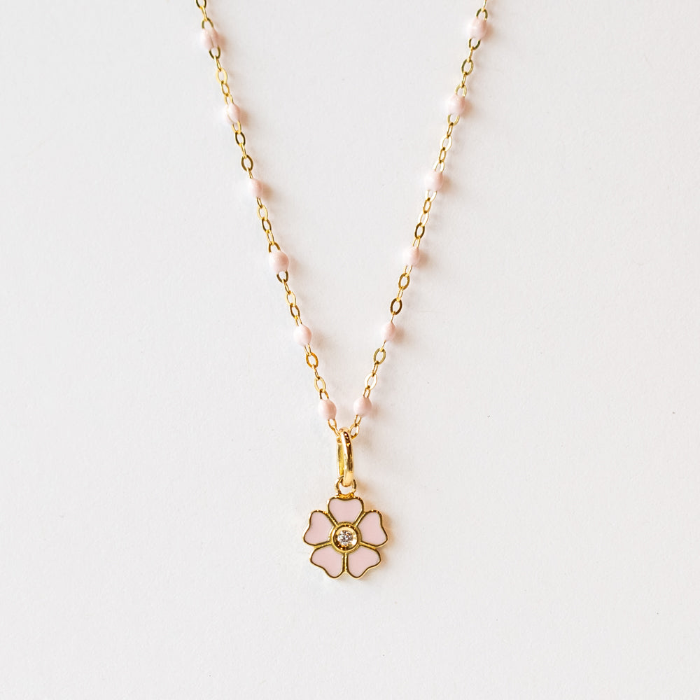 Flower Charm, Baby Pink
